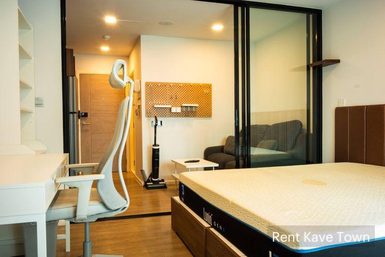 รูป 🏡 ให้เช่า Kave Town Shift 13,000฿💖 ✨ ตึก D ชั้น 8 ห้องระเบียงยื่น วิวสระ ✅️ พร้อมเข้าอยู่ - รูปที่ 16/16