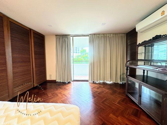 รูป ให้เช่า Ruamrudee Penthouse (ร่วมฤดี เพนท์เฮ้าส์) 3 นอน 3 น้ำ ใหญ่พิเศษ 295.13 ตร.ม. ระเบียงกว้างมาก วิวโล่ง ใกล้ BTS เพลินจิต - รูปที่ 11/23