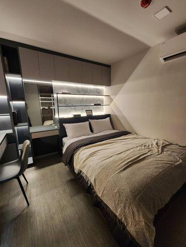 รูป 🐳 ขาย kave Island ห้อง 1 bed plus (2 ห้องนอน) พท 38 ตรม. 3 50 ลบ.ตึก C ชั้น 5 ห้องมุม วิวสระฝั่ง Caribbian  - รูปที่ 2/20