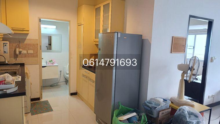 รูป ให้เช่าคอนโด บ้านประชานิเวศน์ ใกล้ตลาดบองมาเช่ ห้องใหญ่ สวย เฟอร์ครบ ราคาพิเศษสุด มีเครื่องซักผ้าห้องริม 63 ตรม. ชั้น 11 / 10,000 - รูปที่ 11/12
