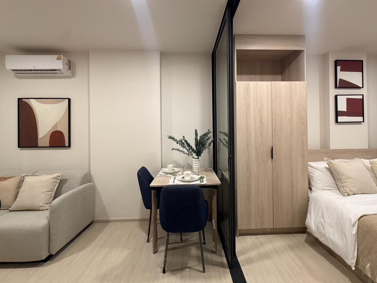 รูป 🏙️ ให้เช่า ดีคอนโด คีรี  for rent dcondo kiri 10,000 บาท/เดือน ชั้น 1 ตึก A นัดชมห้องได้ LINE: @802dkhwu  - รูปที่ 6/8
