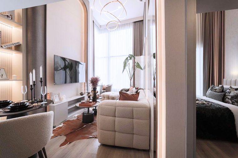 รูป 🔥 SOHO Bangkok Ratchada ห้อง 2 Bedroom ชั้น 15 ใจกลางรัชดา เพียง 50,000 บาท/เดือน พร้อมเข้าอยู่! 🏙️🚆 - รูปที่ 7/10