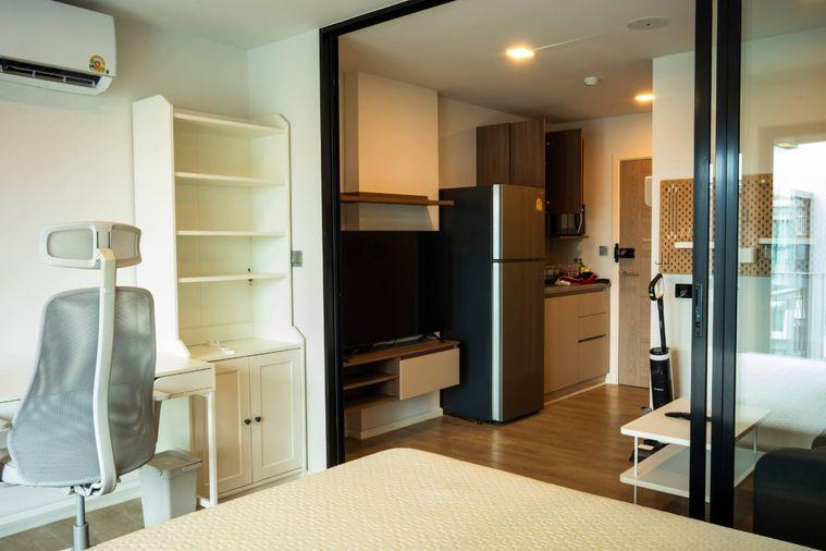 รูป 🏡 ให้เช่า Kave Town Shift 13,000฿💖  ✨ ตึก D ชั้น 8 ห้องระเบียงยื่น วิวสระ ✅️ พร้อมเข้าอยู่ - รูปที่ 7/16