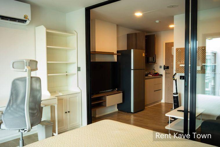 รูป 🏡 ให้เช่า Kave Town Shift 13,000฿💖 ✨ ตึก D ชั้น 8 ห้องระเบียงยื่น วิวสระ ✅️ พร้อมเข้าอยู่ - รูปที่ 7/16