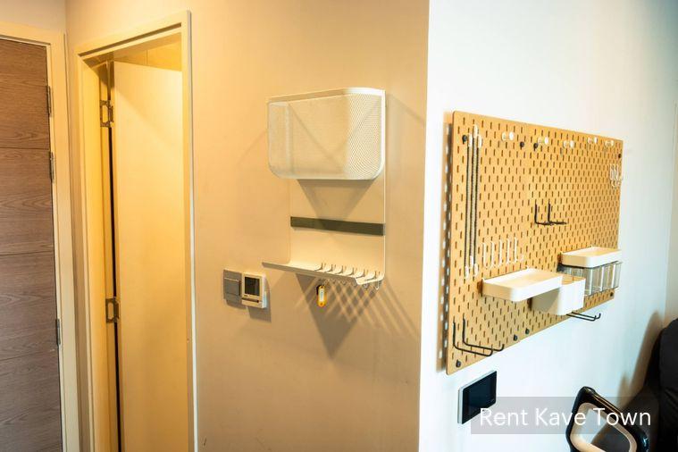 รูป 🏡 ให้เช่า Kave Town Shift 13,000฿💖 ✨ ตึก D ชั้น 8 ห้องระเบียงยื่น วิวสระ ✅️ พร้อมเข้าอยู่ - รูปที่ 9/16