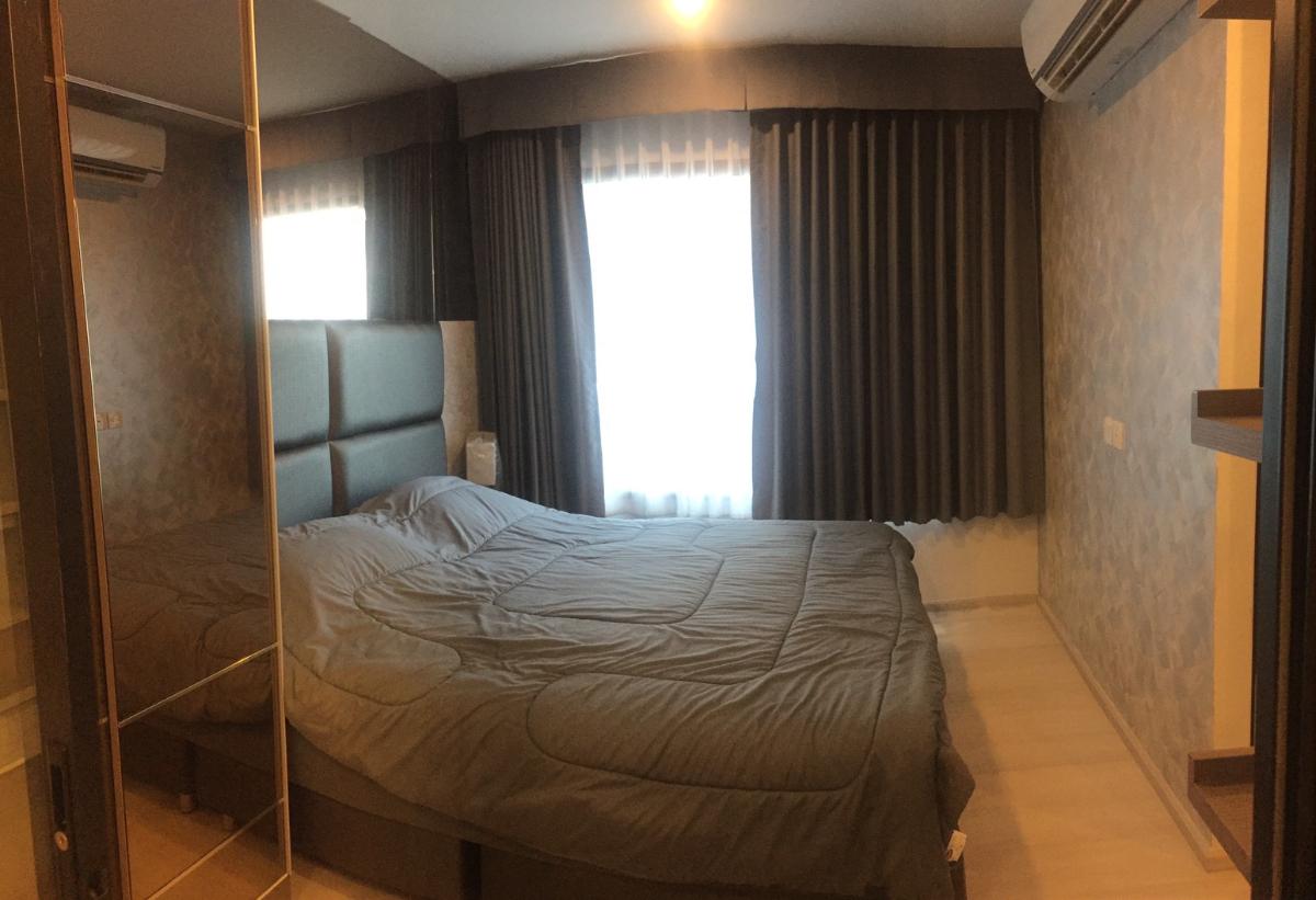 picture Available for rent! Life Asoke. A Cozy 1 Bedroom with spacious 1 Bedplus size 35sqm. High floor. Ready to move in. - 3/6