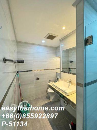 รูป P-51134 | สราญใจ แมนชั่น🔥✨ คอนโดให้เช่า 2 ห้องนอน ห้องใหญ่ วิวเมือง เฟอร์นิเจอร์ครบ พร้อมเครื่องซักผ้า ใกล้ BTS นานา พร้อมเข้าอยู่ ✨ - รูปที่ 6/15