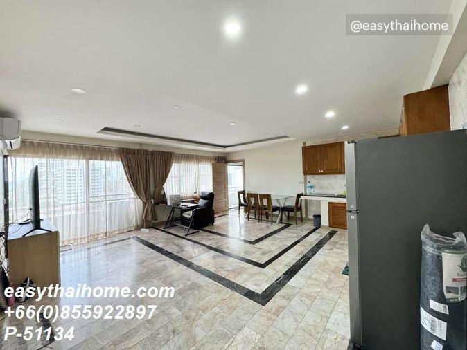รูป P-51134 | สราญใจ แมนชั่น🔥✨ คอนโดให้เช่า 2 ห้องนอน ห้องใหญ่ วิวเมือง เฟอร์นิเจอร์ครบ พร้อมเครื่องซักผ้า ใกล้ BTS นานา พร้อมเข้าอยู่ ✨ - รูปที่ 13/15