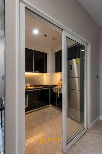 picture Best Price 💗 The Crest Sukhumvit 34 beautiful duplex unit, fully furnished, ready to move in, high floor with city view | Code DS3798 | Line @Dstay - 19/28