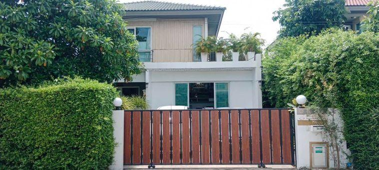รูป 🔥ขาย บ้านเดี่ยว Villaggio Rama 2 วิลาจิโอ พระราม 2  โครงการคุณภาพทำเลบางกระดี่ บรรยากาศดี ตกแต่งสวยพร้อมบิ้วอินทั้งหลังและ💰 ปรับฮวงจุ้ยมังกร - รูปที่ 1/10