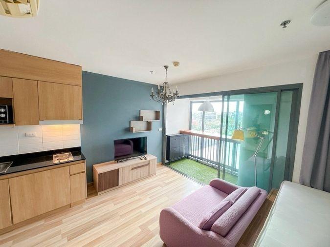 รูป ✨ ห้องสวยน่ารักอบอุ่น วิวสระ! | Ideo Blucove Studio 27ตรม. 11,000/ด. ใกล้BTSอุดมสุข โดยเซลล์ประจำโครงการ • ห้องสวยไปไว ทักด่วน! ⚡ - รูปที่ 5/8