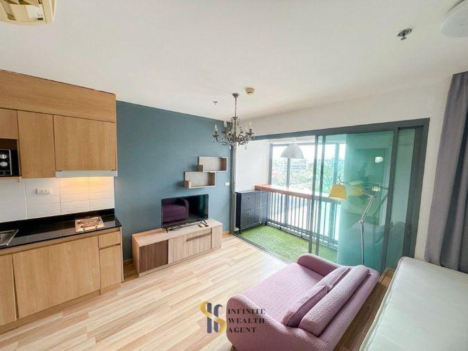 รูป ✨ ห้องสวยน่ารักอบอุ่น วิวสระ! | Ideo Blucove Studio 27ตรม. 11,000/ด. ใกล้BTSอุดมสุข โดยเซลล์ประจำโครงการ • ห้องสวยไปไว ทักด่วน! ⚡ - รูปที่ 5/8