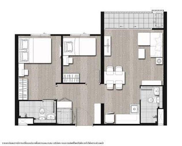 รูป 2 ห้องนอน🦊HunterCondo🦊 นนทบุรี💥พลัม คอนโด เซ็นทรัล สเตชั่น 🔴🟢🟡 - รูปที่ 8/13