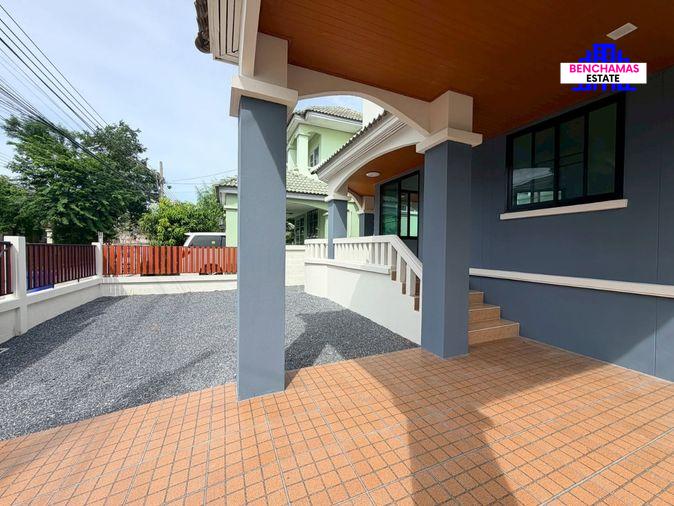 รูป 🔥ขาย บ้านเดี่ยว Seranee Baan Kluay-Sainoi หมู่บ้านเศรณี บ้านกล้วย-ไทรน้อย ตกแต่งใหม่ สภาพดี ต้นโครงการ พื้นที่รอบบ้านเยอะ ✅ - รูปที่ 3/12