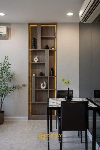 picture Best Price 💗 The Crest Sukhumvit 34 beautiful duplex unit, fully furnished, ready to move in, high floor with city view | Code DS3798 | Line @Dstay - 8/28