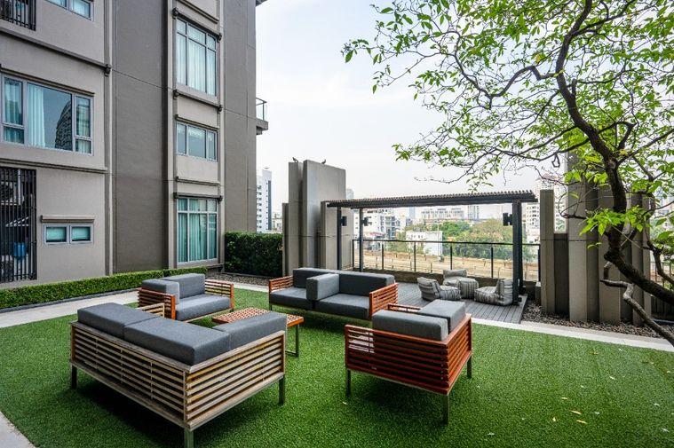 picture Best Price 💗 The Crest Sukhumvit 34 beautiful duplex unit, fully furnished, ready to move in, high floor with city view | Code DS3798 | Line @Dstay - 28/28