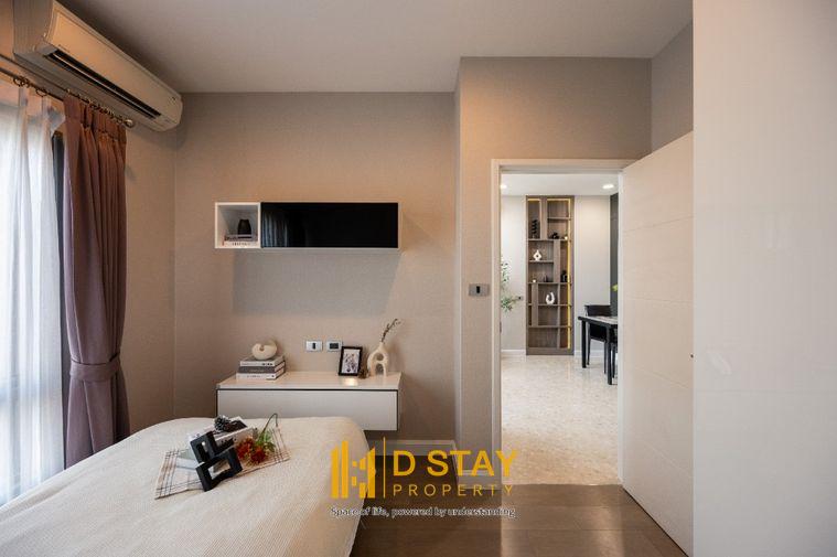 picture Best Price 💗 The Crest Sukhumvit 34 beautiful duplex unit, fully furnished, ready to move in, high floor with city view | Code DS3798 | Line @Dstay - 15/28