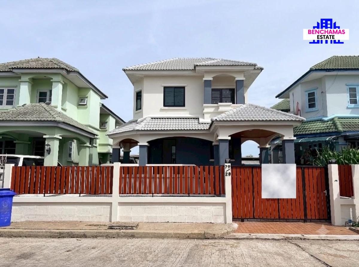 รูป 🔥ขาย บ้านเดี่ยว Seranee Baan Kluay-Sainoi หมู่บ้านเศรณี บ้านกล้วย-ไทรน้อย ตกแต่งใหม่ สภาพดี ต้นโครงการ พื้นที่รอบบ้านเยอะ ✅ - รูปที่ 1/12