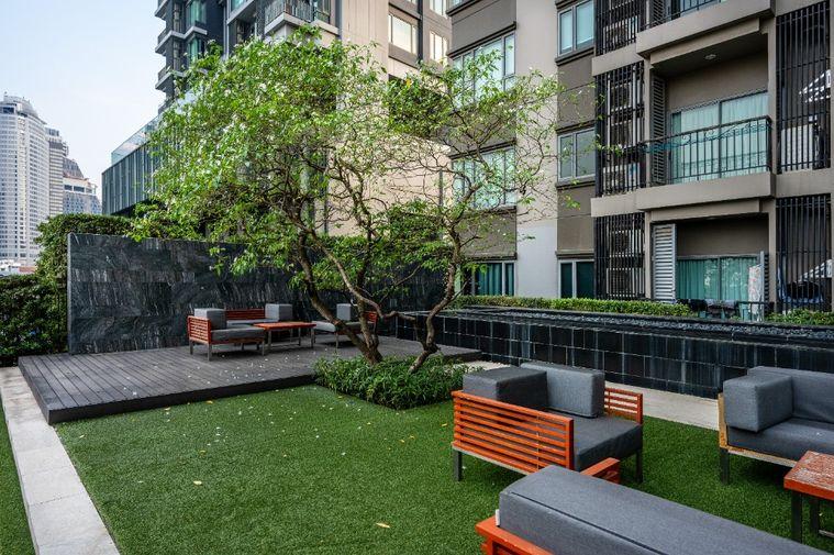 picture Best Price 💗 The Crest Sukhumvit 34 beautiful duplex unit, fully furnished, ready to move in, high floor with city view | Code DS3798 | Line @Dstay - 27/28