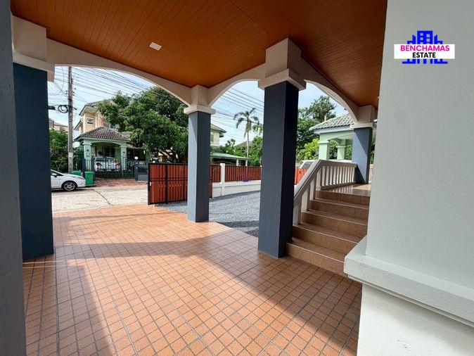 รูป 🔥ขาย บ้านเดี่ยว Seranee Baan Kluay-Sainoi หมู่บ้านเศรณี บ้านกล้วย-ไทรน้อย ตกแต่งใหม่ สภาพดี ต้นโครงการ พื้นที่รอบบ้านเยอะ ✅ - รูปที่ 4/12
