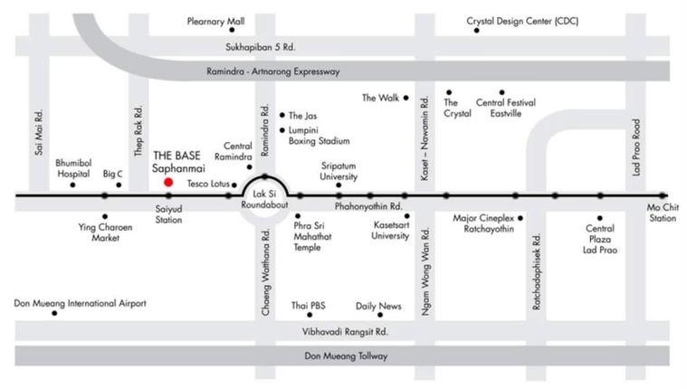รูป The Base Saphanmai | 🚆 ใกล้ BTS สายหยุด และ BTS สะพานใหม่ #2026071615102 - รูปที่ 11/11