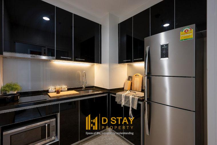 picture Best Price 💗 The Crest Sukhumvit 34 beautiful duplex unit, fully furnished, ready to move in, high floor with city view | Code DS3798 | Line @Dstay - 20/28