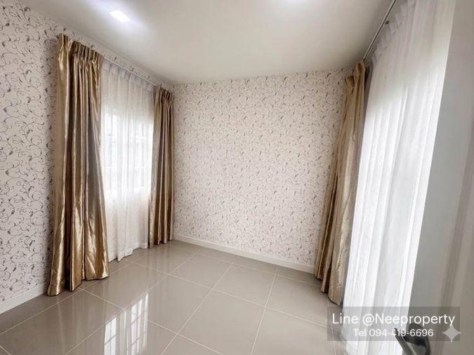 รูป ขายบ้านเดี่ยวหลังมุม นีโอ โฮม บางแค บ้านหรู ทำเลดี หน้าบ้านโล่ง ทิศเหนือ ราคาคุ้มที่สุดในโครงการ! (H6929) - รูปที่ 6/25
