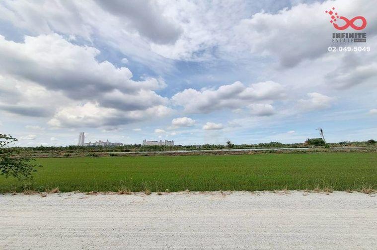รูป ขายที่ดิน 200 ตร.ว. บางเสาธง สมุทรปราการ หลัง ม.ABAC สุวรรณภูมิ - รูปที่ 3/5