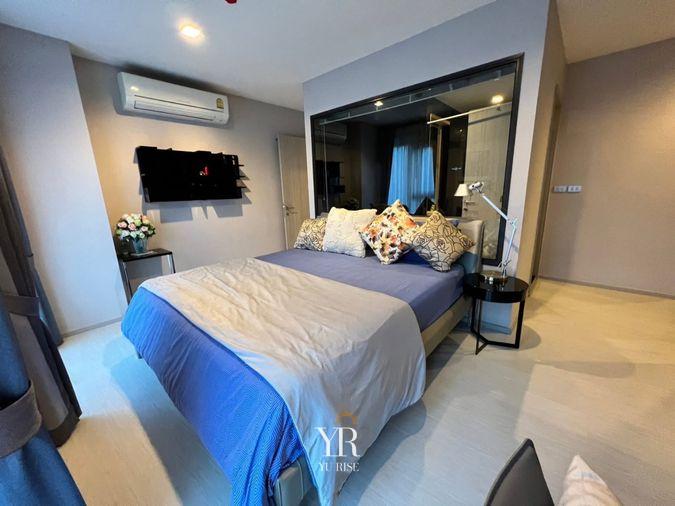 picture Rhythm Sukhumvit 36-38 for rent, spacious room, open space, good view, beautifully decorated, 1 bedroom, 1 bathroom, ready to move in. - 6/7