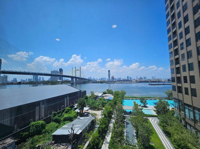 รูป Best Deal!  2 Bed วิวหน้าแม่น้ำ 🌊ห้องใหม่แกะกล่อง  @ NUE Riverest - รูปที่ 3/35