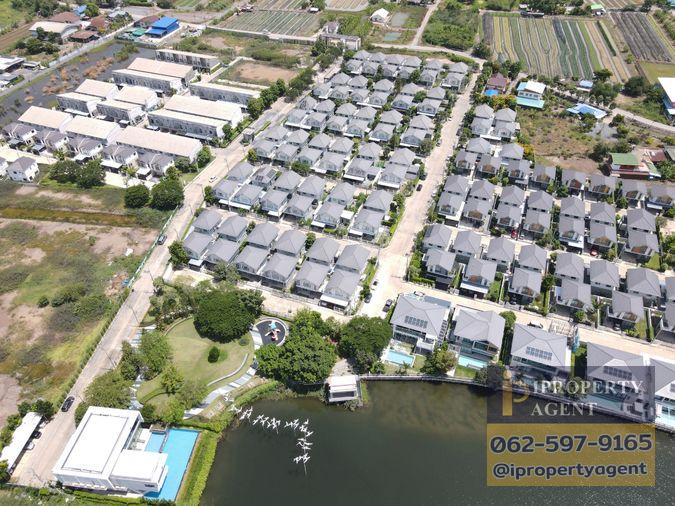 รูป ขายบ้านแฝด สไตล์เดี่ยววิวทะเลสาบสวยที่สุดในโครงการ2ชั้น PerfectParkราชพฤกษ์–ปทุมธานี บางเดื่อ - รูปที่ 11/12