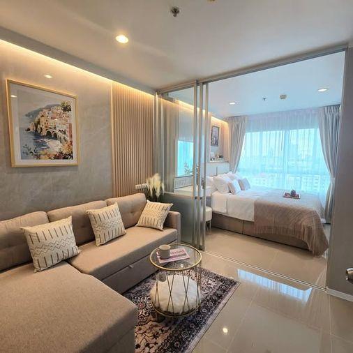 รูป 🔥 ขาย คอนโด ✅ ลุมพินี วิลล์ วงศ์อมาตย์ – นาเกลือ Lumpini Ville Naklua – Wongamat วิวทะเล ชั้นสูง พร้อมเข้าอยู่ ทำเลศักยภาพใกล้หาดวงศ์อมาตย์ - รูปที่ 1/8
