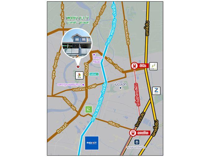 รูป ขายทาวน์เฮ้าส์หลังมุม พฤกษา 63 บางกะดี-ติวานนท์ ปทุมธานี - รูปที่ 16/16