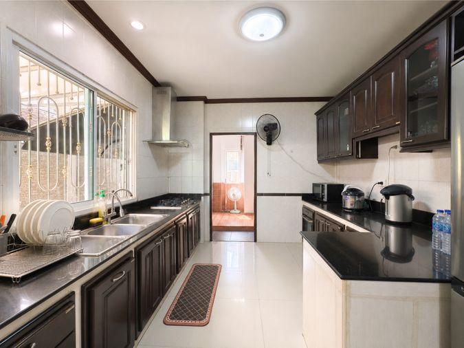 รูป ขาย บ้านเดี่ยว ร่มรื่น บรรยากาศเหมือนรีสอร์ท ติดถนนหลักของหมุ่บ้าน Natural Ville ร่มเกล้า 3 ห้องนอน 4 ห้องน้ำ 175 ตร.ว.  - รูปที่ 14/32