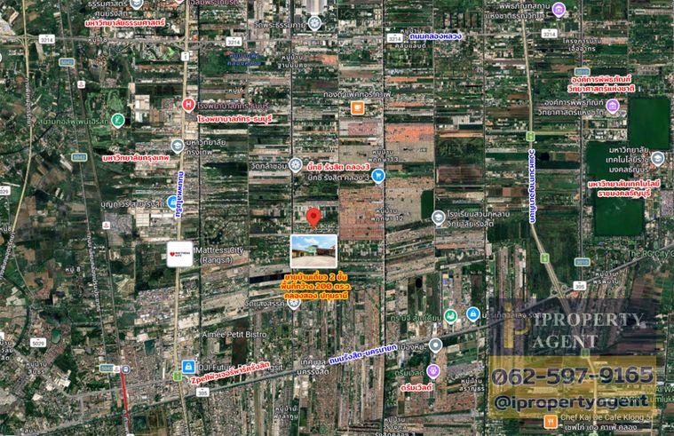 รูป เช่าบ้านเดี่ยว 2 ชั้น พื้นที่กว้าง 200 ตร.ว.คลองสอง ปทุมธานี รองรับการอยู่อาศัยครอบครัวใหญ่ หรือทำโฮมออฟฟิศ จอดรถได้มากกว่า 10 คัน - รูปที่ 21/22