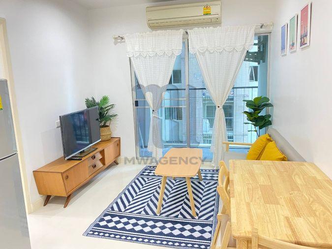 รูป 2 ห้องนอน🦊HunterCondo🦊ดินแดง💥เอ สเปซ ไฮด์อเวย์ อโศก - รัชดา🔴🟢🟡 - รูปที่ 3/9