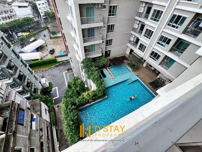 รูป Best Price ‼️ให้เช่า Motif Condo ห้องสวย ชั้นสูง พร้อมวิวสระว่ายน้ำ ตกแต่งเฟอร์ครบ พร้อมเข้าอยู่ ✨DS3809 | Line @Dstay - รูปที่ 11/12