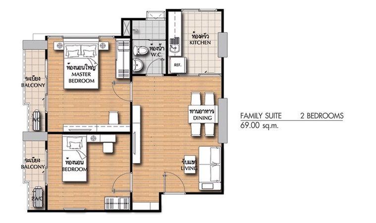 รูป 2 ห้องนอน🦊HunterCondo🦊นนทบุรี 💥ศุภาลัย ซิตี้ รีสอร์ท สถานีพระนั่งเกล้า - เจ้าพระยา🔴🟢🟡 - รูปที่ 15/17