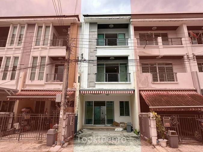 รูป บ้านกลางเมือง สาทร–ตากสิน2 ทาวน์โฮม 3 ชั้น ใกล้สาทร ใกล้รถไฟฟ้า บ้านไม่เคยเข้าอยู่ - รูปที่ 1/13
