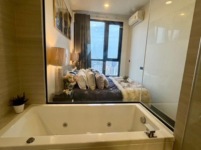 รูป 🔥 PARK ORIGIN THONGLOR ห้อง Luxury ชั้น 42 วิวเมือง ใจกลางทองหล่อ เพียง 45,000 บาท/เดือน พร้อมเข้าอยู่! 🏙️✨ - รูปที่ 10/11