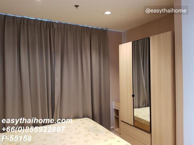 รูป P-55158 | ไอดีโอ โมบิ สาทร🔥✨ คอนโดให้เช่า ห้องสตูดิโอ วิวเมือง เฟอร์นิเจอร์ครบ พร้อมเครื่องซักผ้า ใกล้ BTS กรุงธนบุรี พร้อมเข้าอยู่ ✨ - รูปที่ 4/7