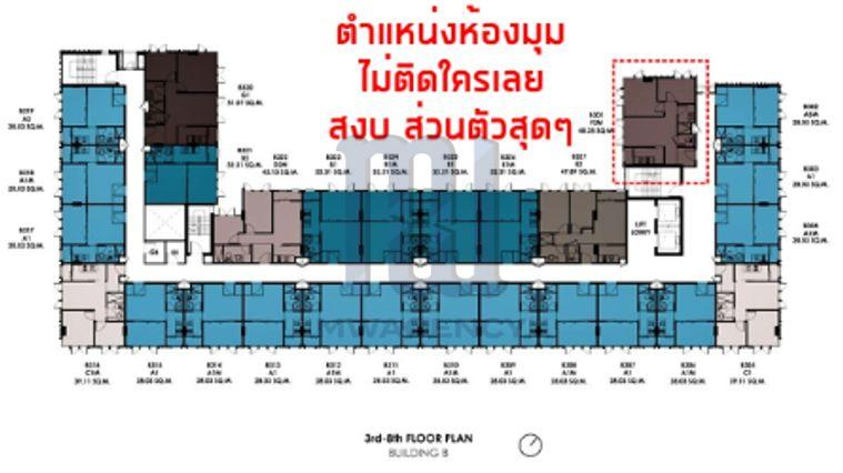 รูป 2 ห้องนอน🦊HunterCondo🦊พระโขนง💥โมนีค สุขุมวิท 64🔴🟢🟡 - รูปที่ 13/13
