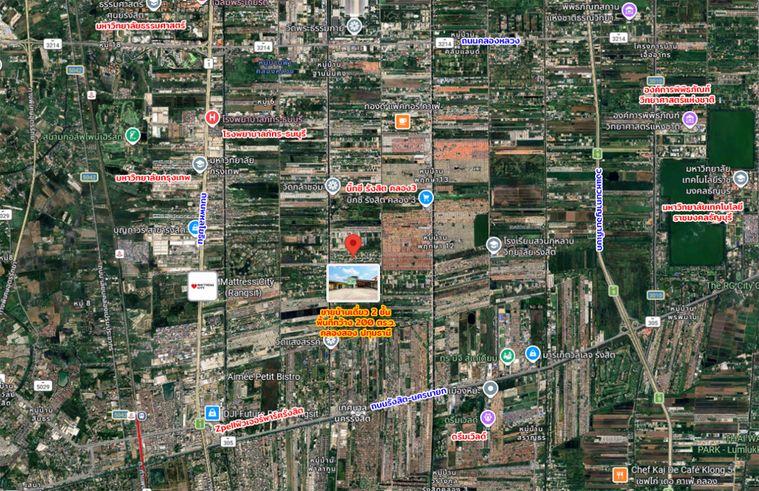 รูป ขายบ้านเดี่ยว 2 ชั้น พื้นที่กว้าง 200 ตร.ว.คลองสอง ปทุมธานี รองรับการอยู่อาศัยครอบครัวใหญ่ หรือทำโฮมออฟฟิศ จอดรถได้มากกว่า 10 คัน - รูปที่ 22/22
