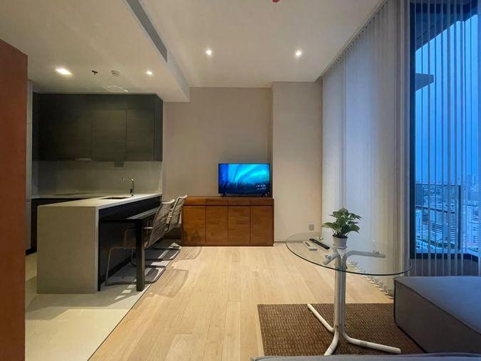 รูป Park Origin Thonglor ขายห้องที่ราคาดีที่สุดในตึก ชั้นสูงวิวสวย ห้องสองชั้น ตกแต่งสวย เฟอร์นิเจอร์ครบ 1 ห้องนอน 1 ห้องน้ำ - รูปที่ 1/13