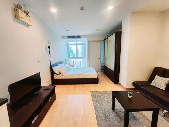 รูป 🔥 Nusasiri Grand ห้อง Studio ขนาดใหญ่ 39 ตร.ม. ติด BTS เอกมัย เพียง 18,000 บาท/เดือน พร้อมเข้าอยู่! 🏙️✨ - รูปที่ 4/6