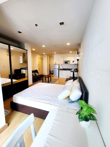 รูป 🔥 Nusasiri Grand ห้อง Studio ขนาดใหญ่ 39 ตร.ม. ติด BTS เอกมัย เพียง 18,000 บาท/เดือน พร้อมเข้าอยู่! 🏙️✨ - รูปที่ 2/6