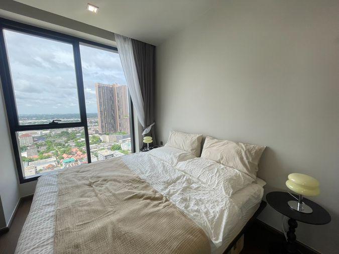 รูป IDEO Q Sukhumvit 36 ปล่อยเช่า ห้องมุม กระจกโค้งมองเห็นวิวได้ 180 องศา เฟอร์นิเจอร์ครบ พร้อมเข้าอยู่!! - รูปที่ 26/31
