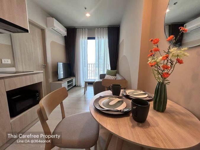 picture Nue Mega Plus Bangna | High-Floor Model-Home Design 1BR Adjacent to Mega Bangna (0m) 13,000 THB / Month - 1/9