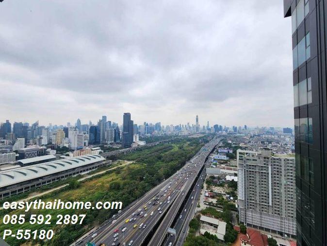 รูป P-55180 📢 ให้เช่าคอนโด Life Asoke Hype ใกล้ MRT พระราม 9 / MRT เพชรบุรี 1 นอน 1 น้ำ ชั้น 37 32 ตร.ม. วิวเมือง Line: @easythaihome 085-592-2897 - รูปที่ 8/10