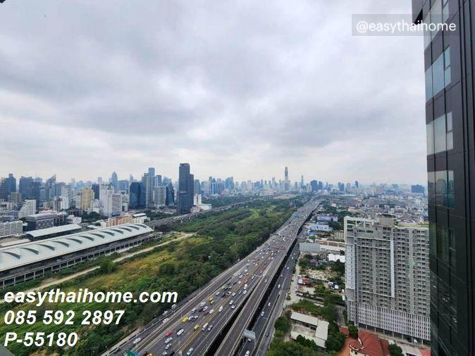 รูป P-55180 📢 ให้เช่าคอนโด Life Asoke Hype ใกล้ MRT พระราม 9 / MRT เพชรบุรี 1 นอน 1 น้ำ ชั้น 37 32 ตร.ม. วิวเมือง Line: @easythaihome 085-592-2897 - รูปที่ 8/10